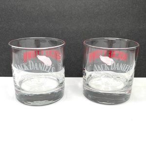 Jack Daniels No.7 Red Wings Hockey Town Glass Set